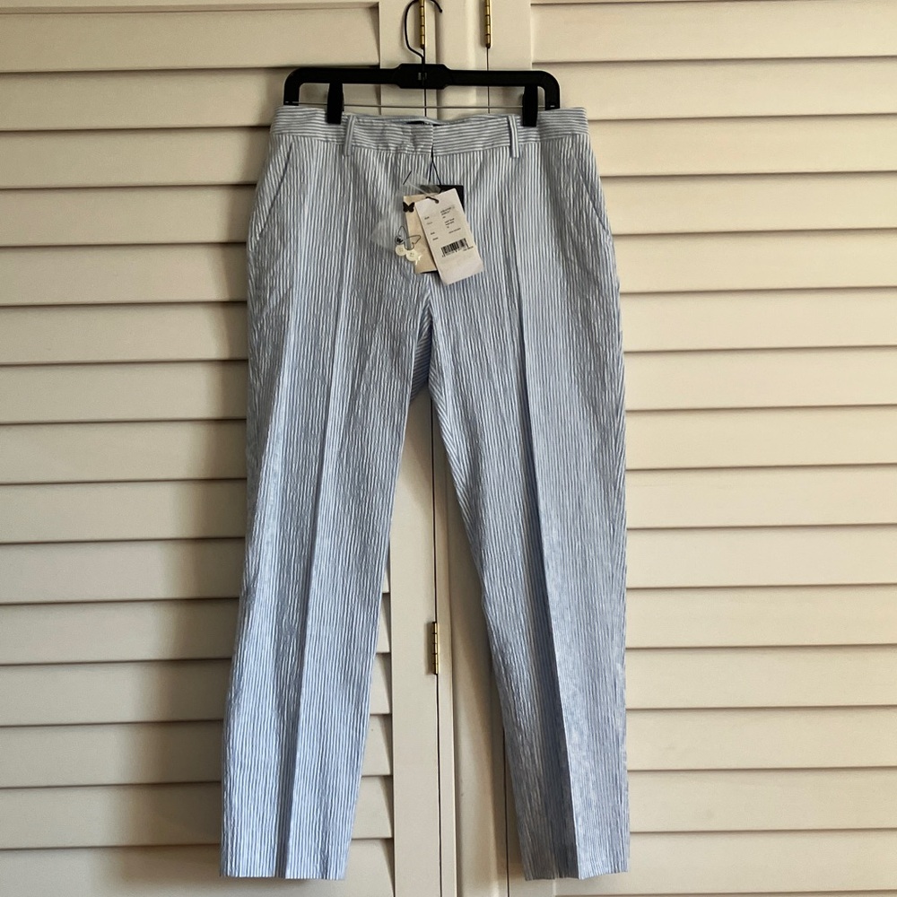 Max Mara Weekend Women’s  Blue Striped Pants, brand new